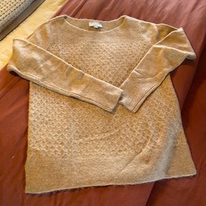 NWOT, Loft Outlet camel color sweater